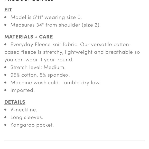 Torrid 1 X v-neck sweatshirt - Picture 10 of 10